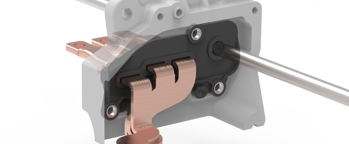Compact safety sealing ​and pass-through fitting for busbars​