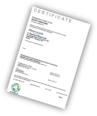 ARaymond in Brazil achieves ISO quality recertification and maintains site expansion process