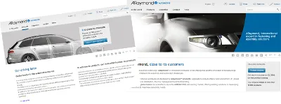 ARaymond Launches New Website for Automotive Market
